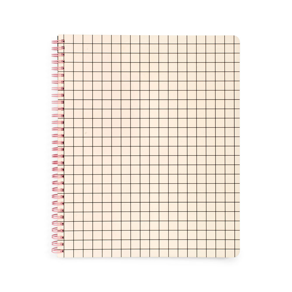 Rough Draft Large Notebook - Mini Grid