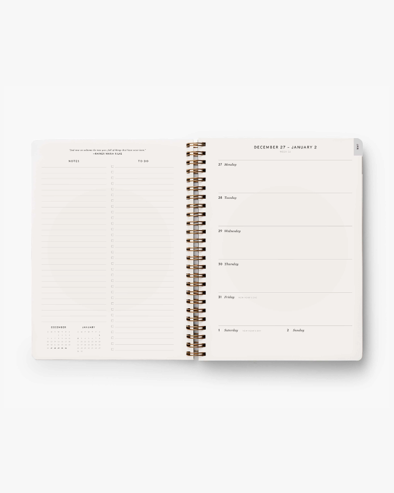 
                      
                        12-Month Softcover Spiral Planner 2022 - Dovecote
                      
                    