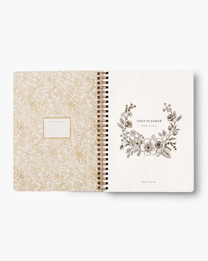 12-Month Softcover Spiral Planner 2023 - Botanical