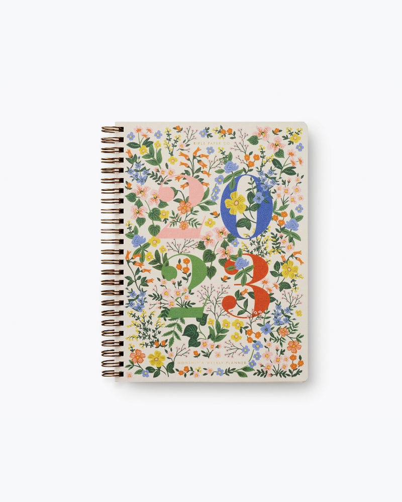 12-Month Softcover Spiral Planner 2023 - Mayfair