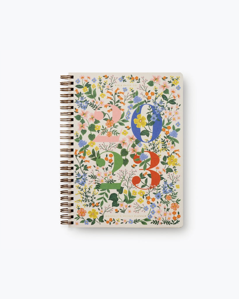 12-Month Softcover Spiral Planner 2023 - Mayfair