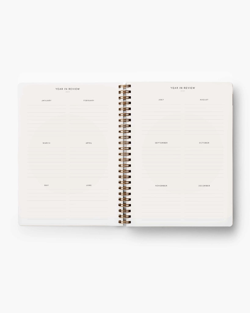 12-Month Softcover Spiral Planner 2023 - Mayfair