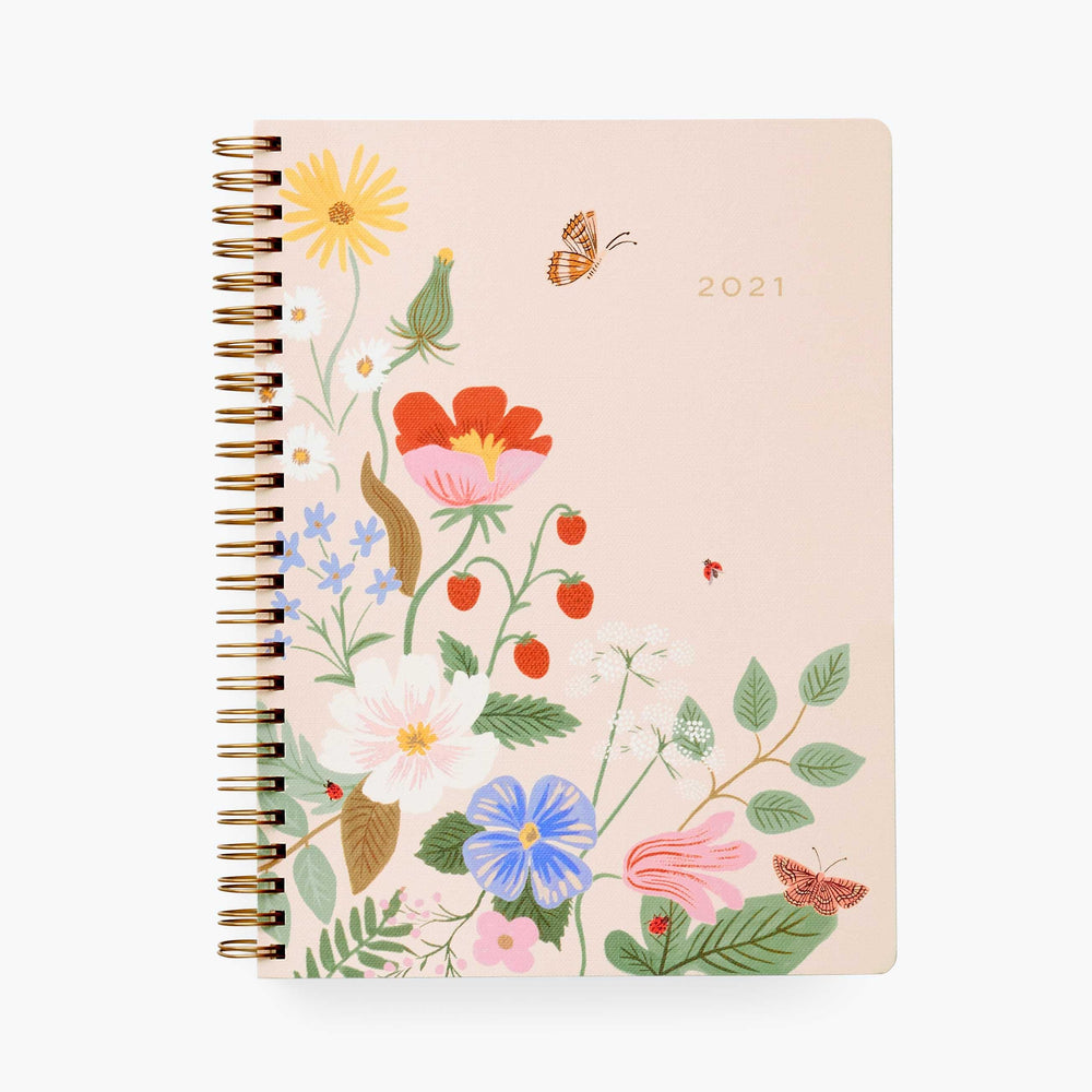 
                      
                        12-Month Softcover Spiral Planner 2021 - Strawberry Fields
                      
                    