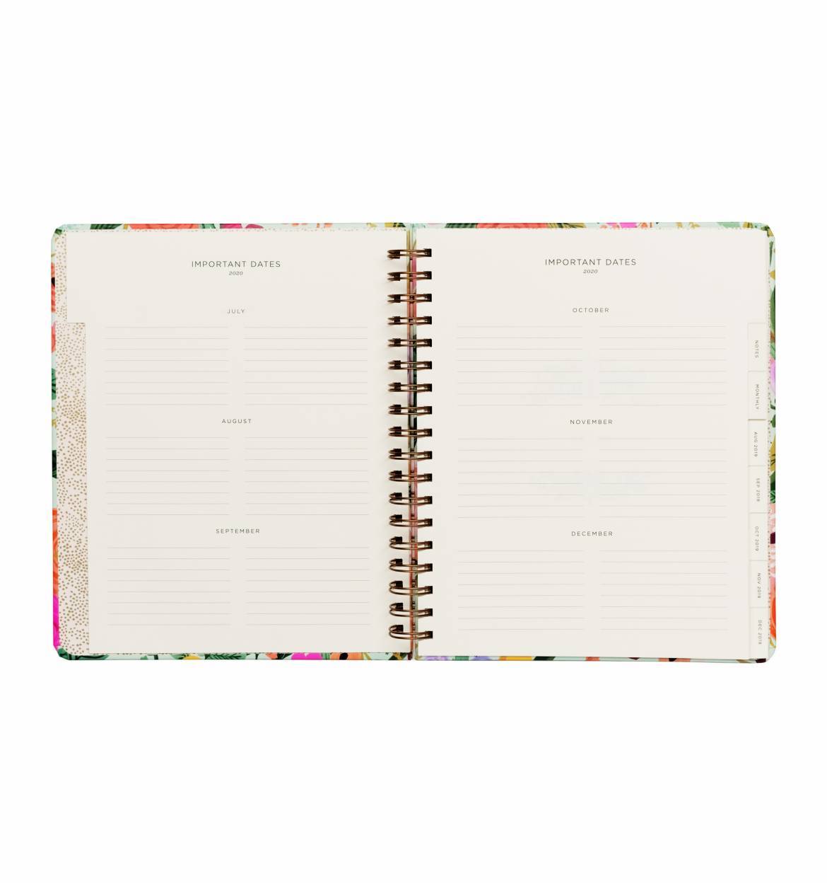 Everyday 17-Month Planner 2020 - Garden Party Spiral