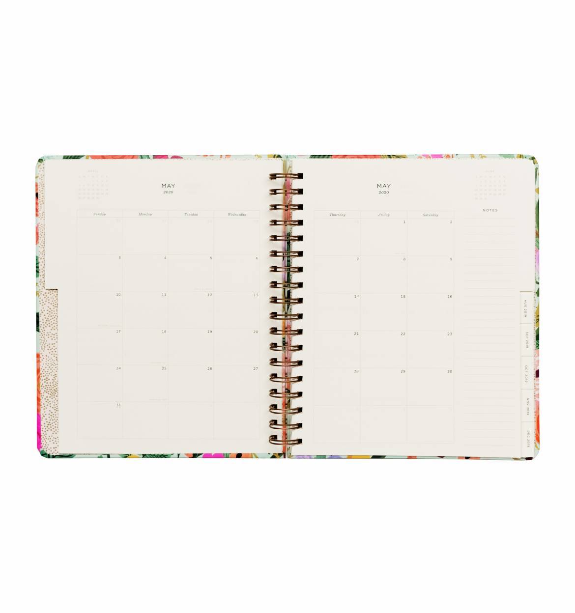 Everyday 17-Month Planner 2020 - Garden Party Spiral