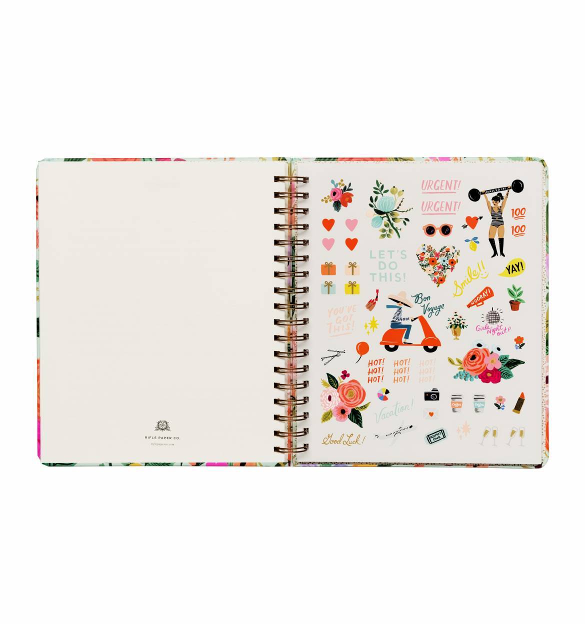 Everyday 17-Month Planner 2020 - Garden Party Spiral