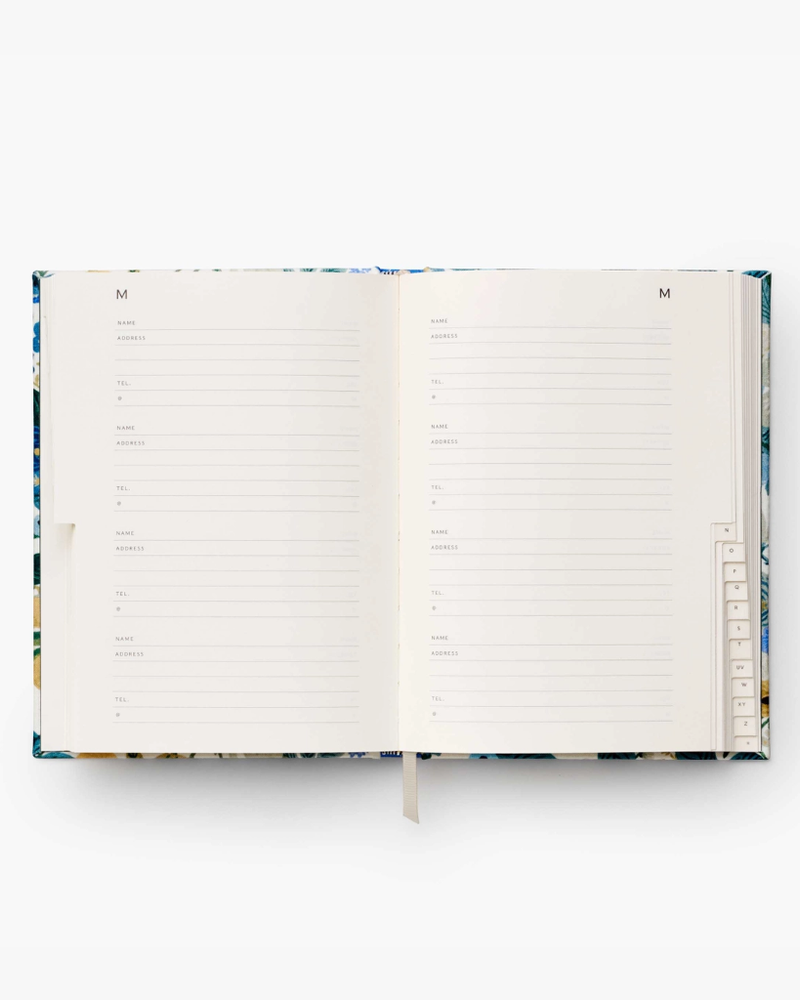 
                      
                        Address Book - Garden Party Blue
                      
                    