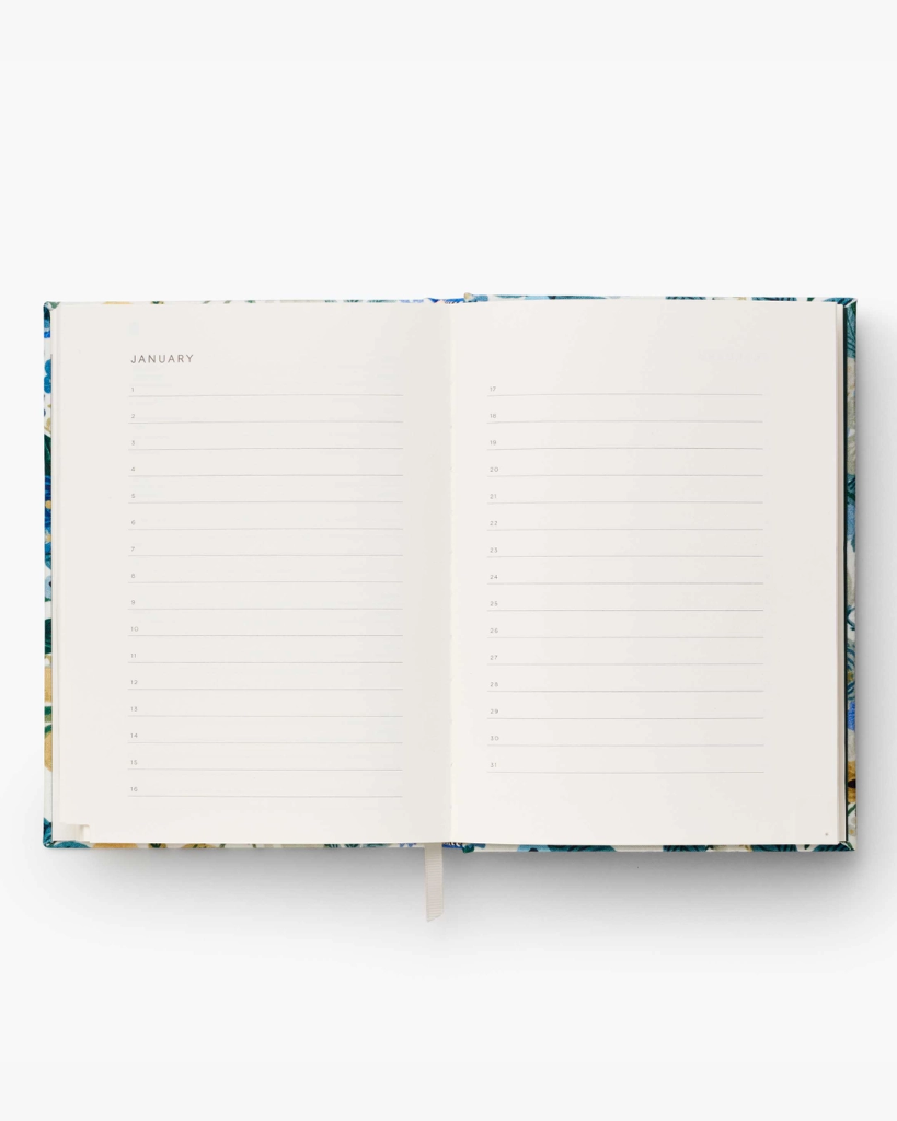 Address Book - Garden Party Blue