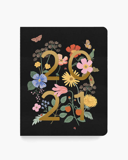 Stitched Appointment Notebook 2021 - Wild Garden