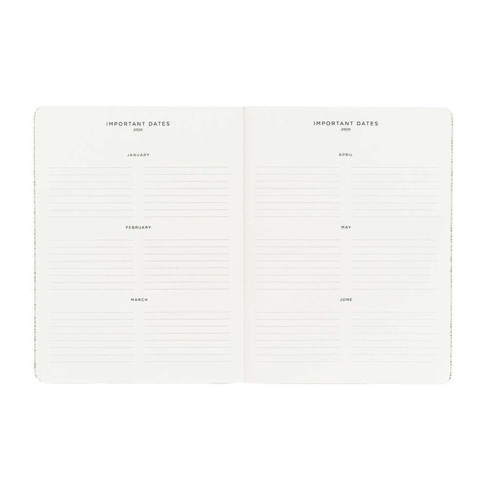 
                      
                        Stitched Appointment Notebook 2020 - Wild Rose
                      
                    
