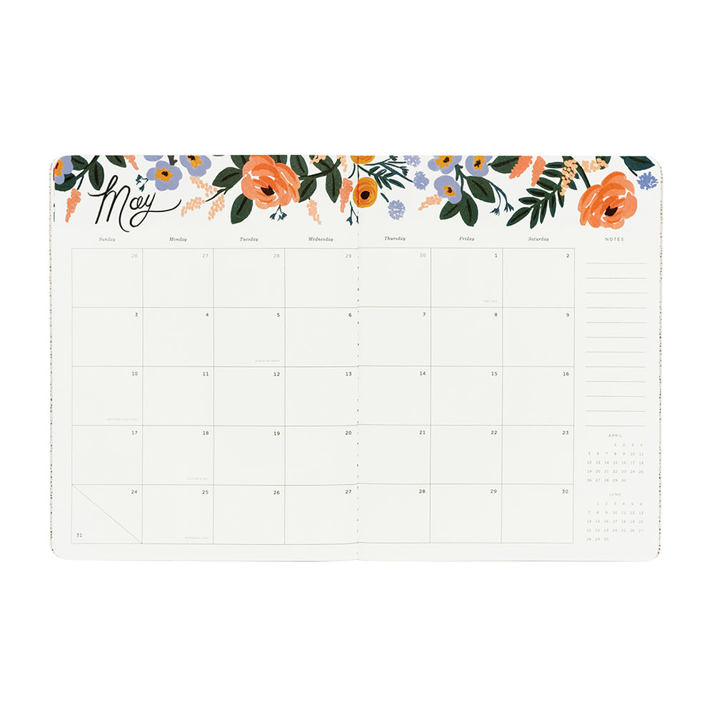 
                      
                        Stitched Appointment Notebook 2020 - Wild Rose
                      
                    