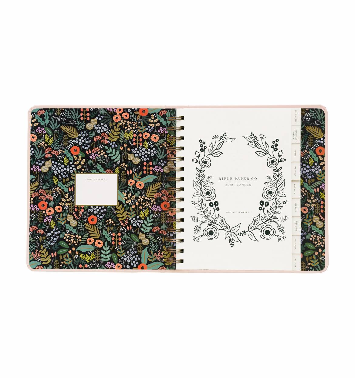 Everyday 17-Month Planner 2019 - Bouquet