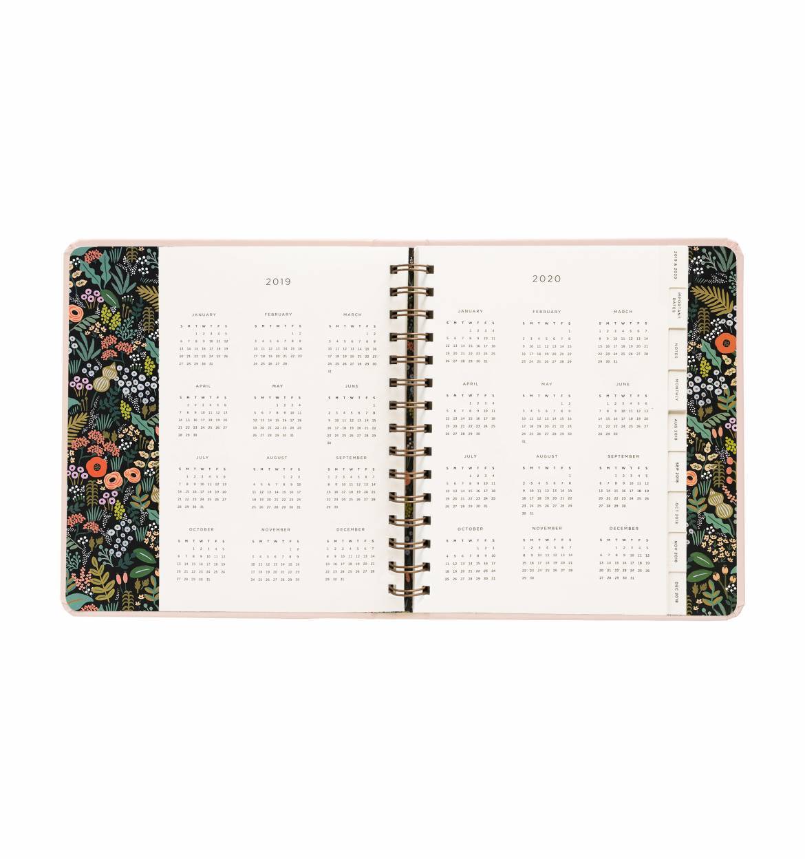 Everyday 17-Month Planner 2019 - Bouquet