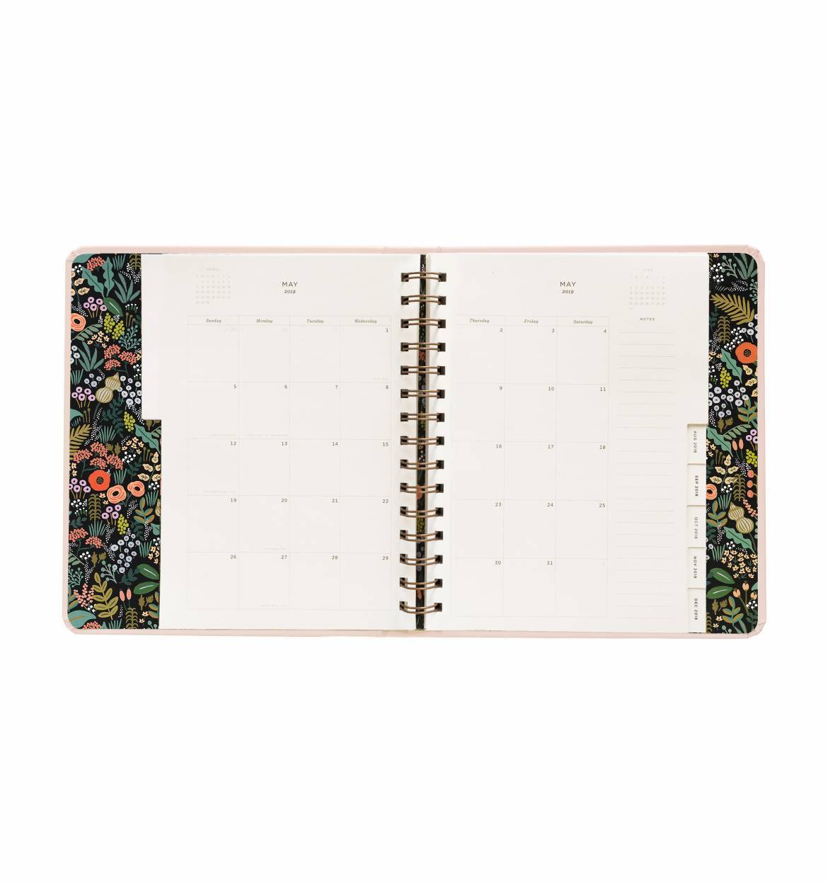 Everyday 17-Month Planner 2019 - Bouquet