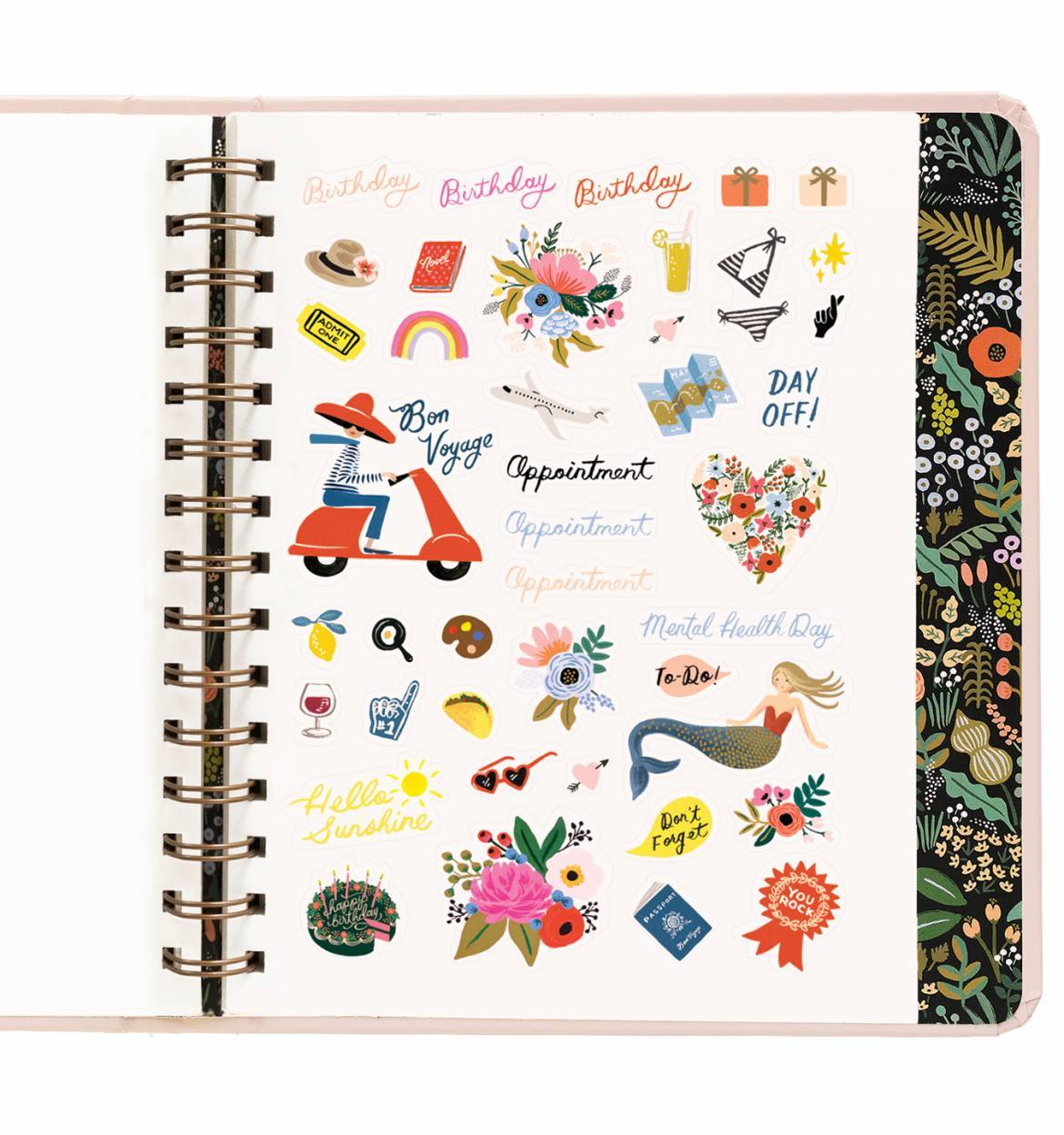 Everyday 17-Month Planner 2019 - Bouquet