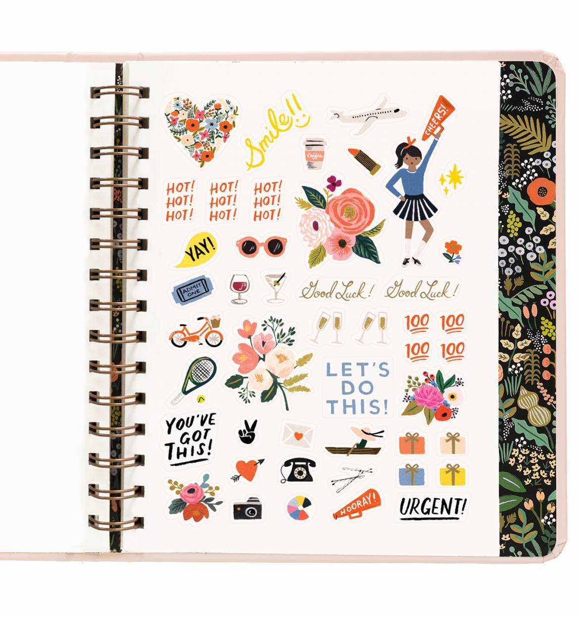 Everyday 17-Month Planner 2019 - Bouquet