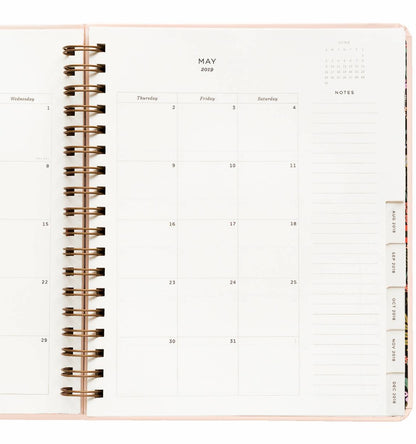 Everyday 17-Month Planner 2019 - Bouquet Spiral