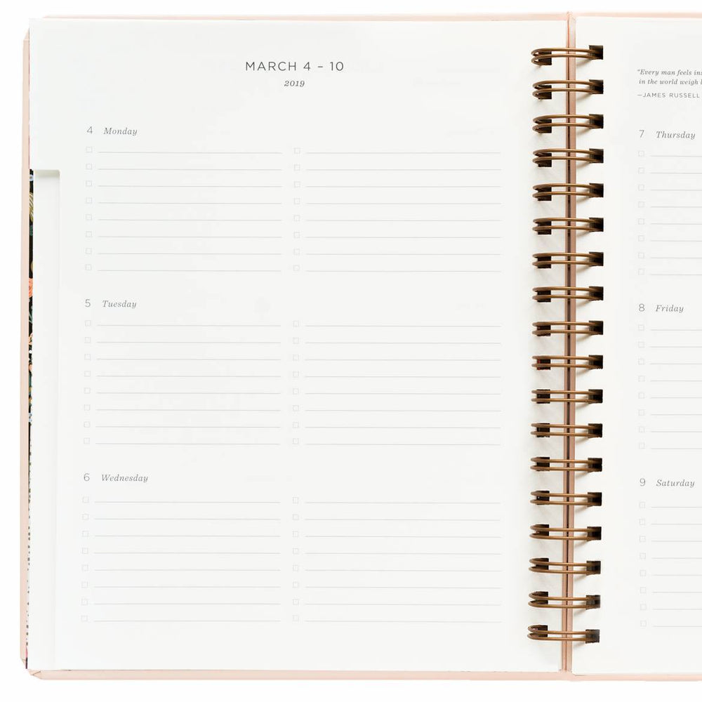 
                      
                        Everyday 17-Month Planner 2019 - Bouquet Spiral
                      
                    