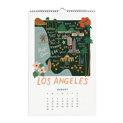 Wall Calendar 2020 - City Maps