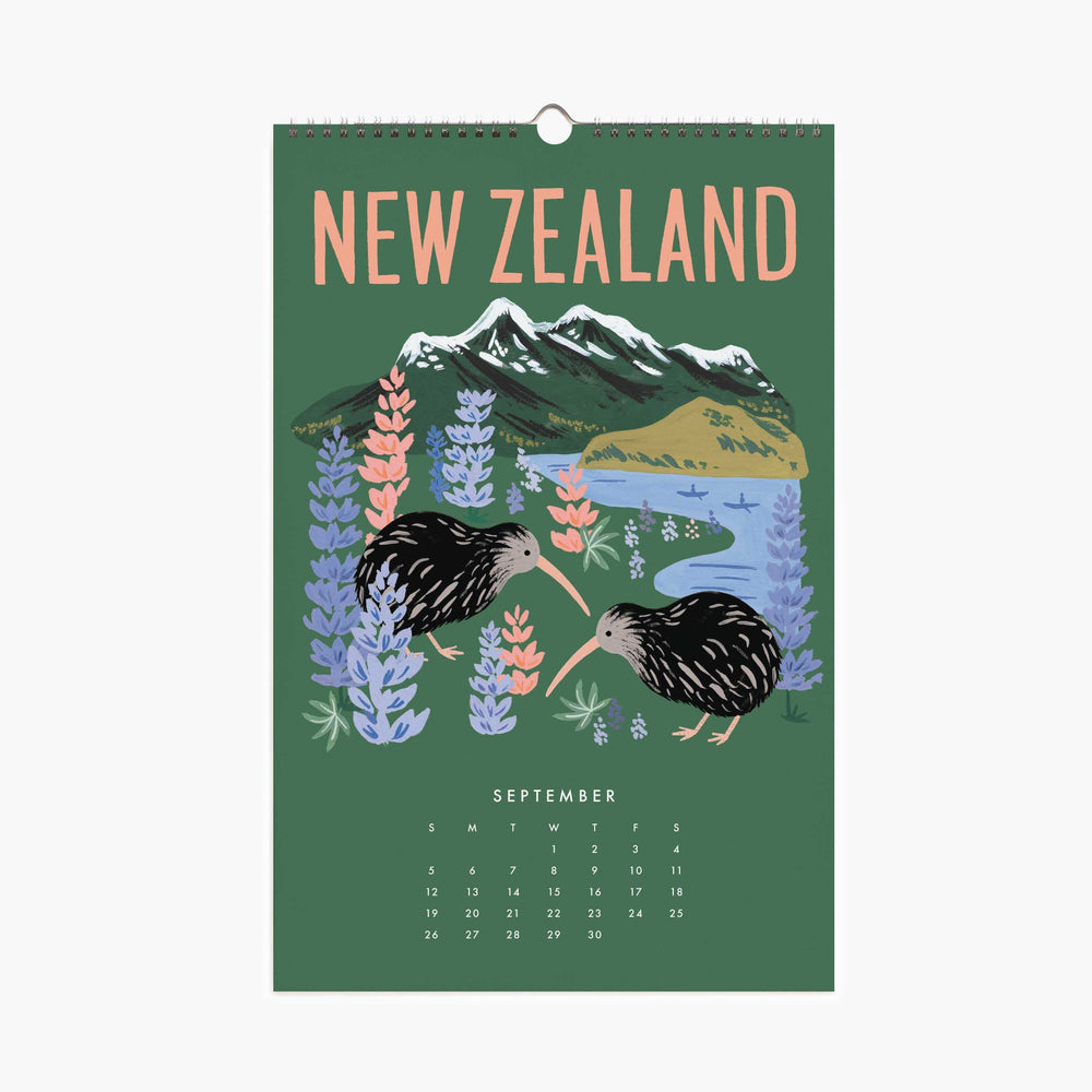 
                      
                        Wall Calendar 2021 - Explore The World
                      
                    