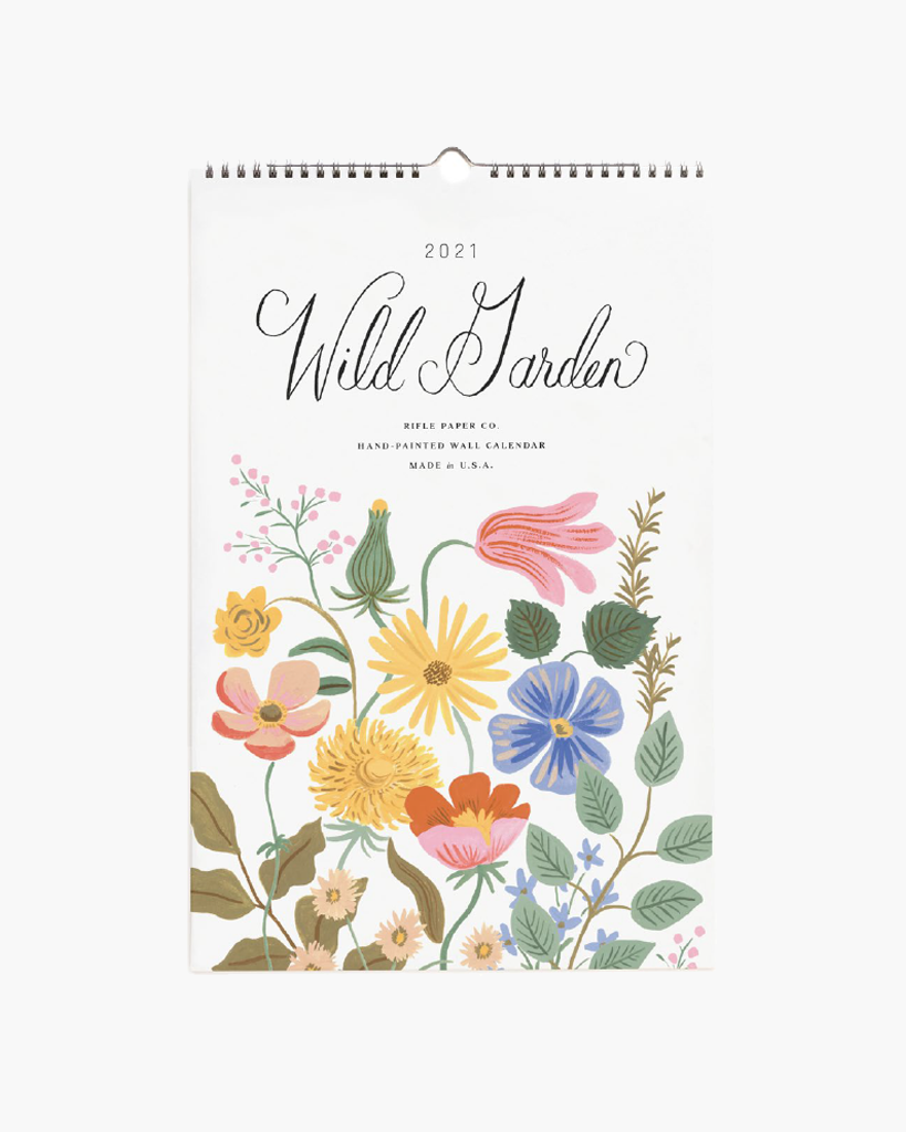 Wall Calendar 2021 - Wild Garden