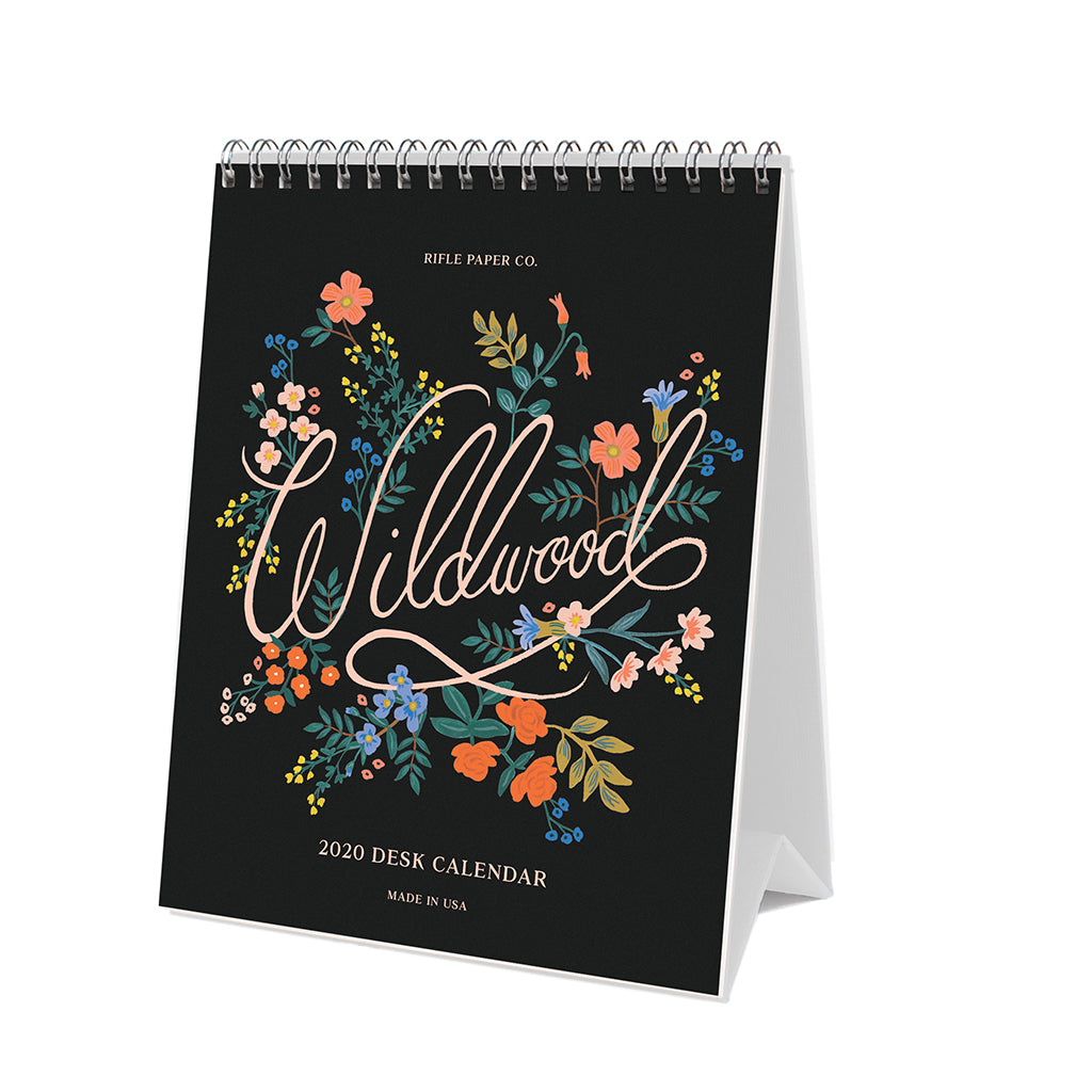 Desk Calendar 2020 - Wildwood