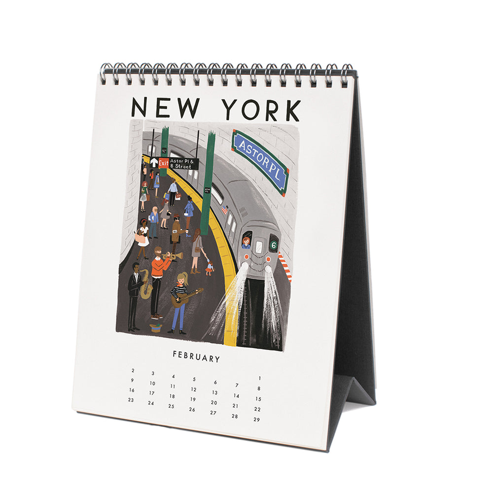 
                      
                        Desk Calendar 2020 - World Traveler
                      
                    