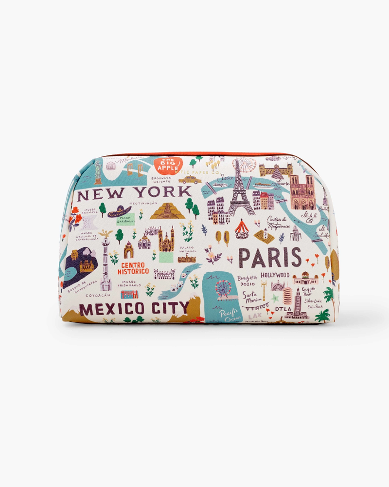 
                      
                        Large Cosmetic Pouch - Bon Voyage
                      
                    