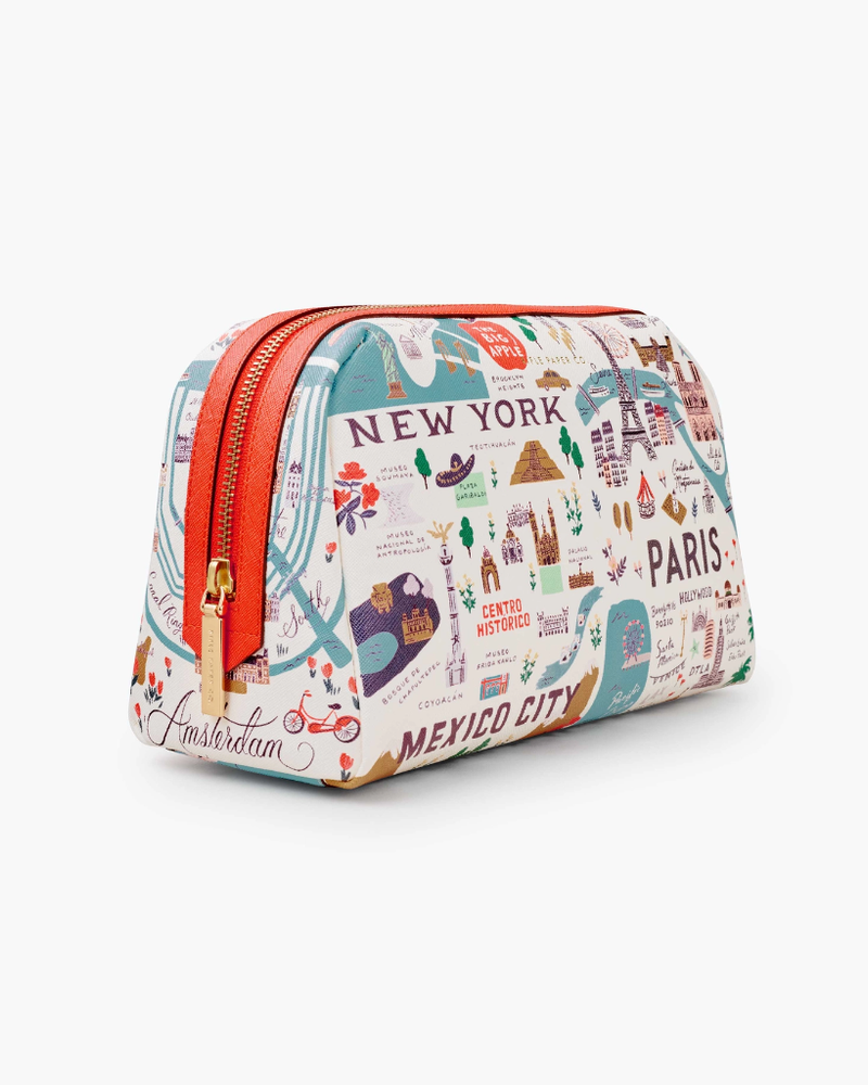 
                      
                        Large Cosmetic Pouch - Bon Voyage
                      
                    
