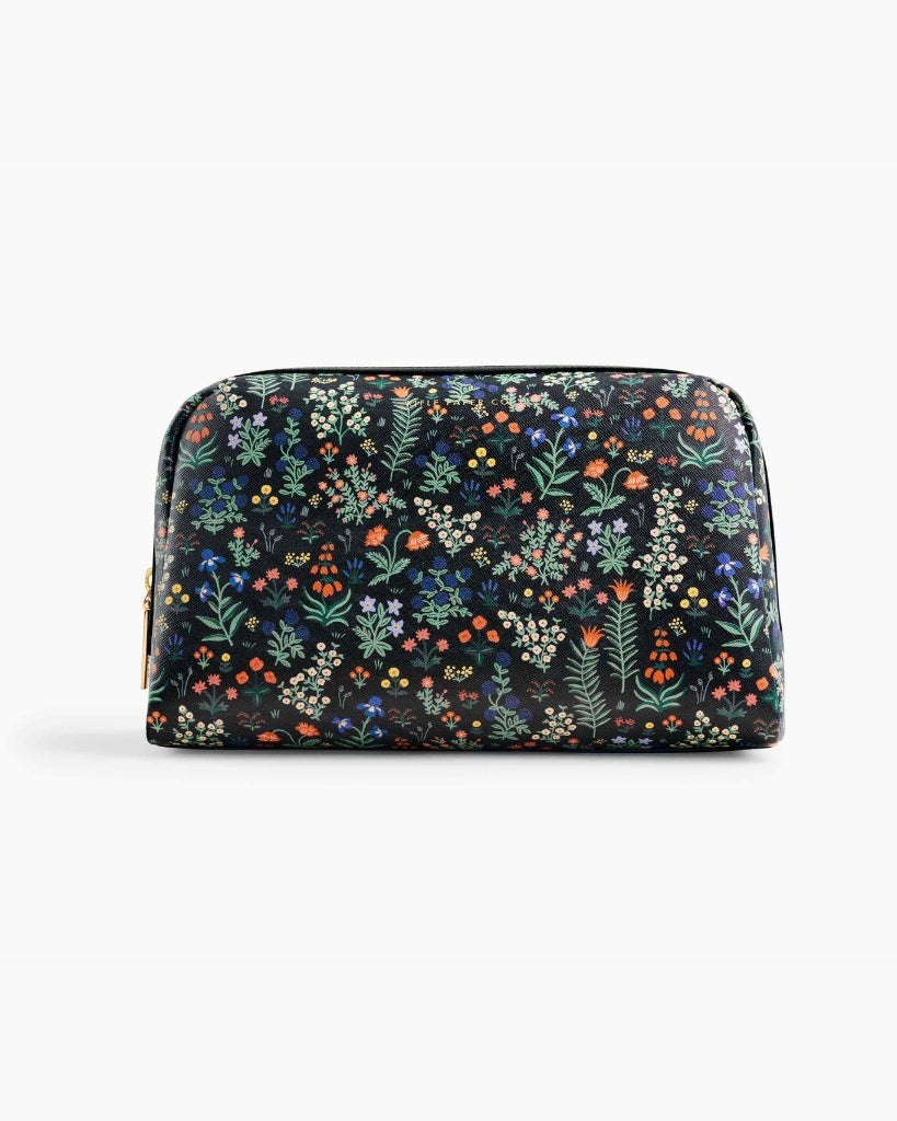 Large Cosmetic Pouch - Menagerie Garden