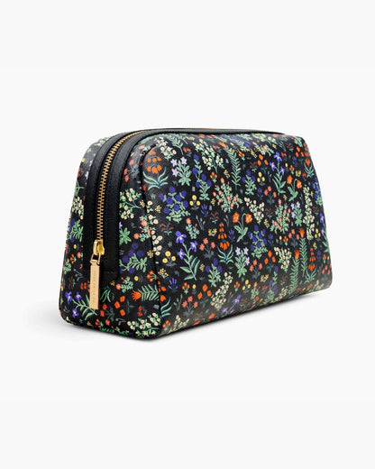 Large Cosmetic Pouch - Menagerie Garden