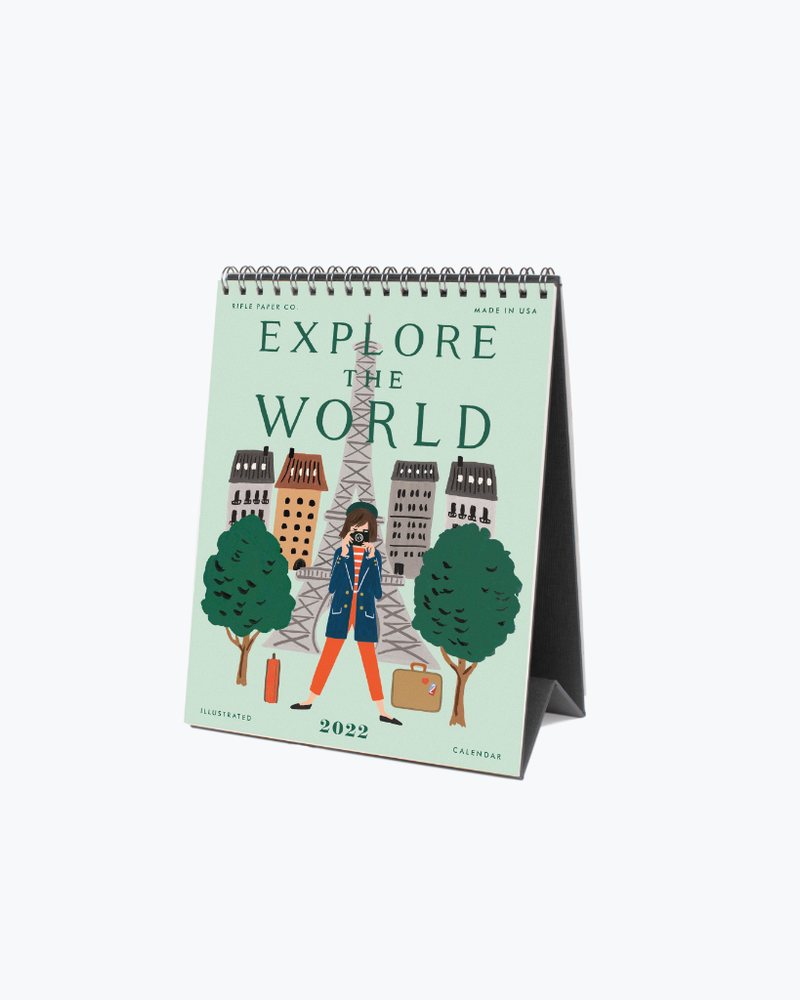 
                      
                        Desk Calendar 2022 - Explore The World
                      
                    