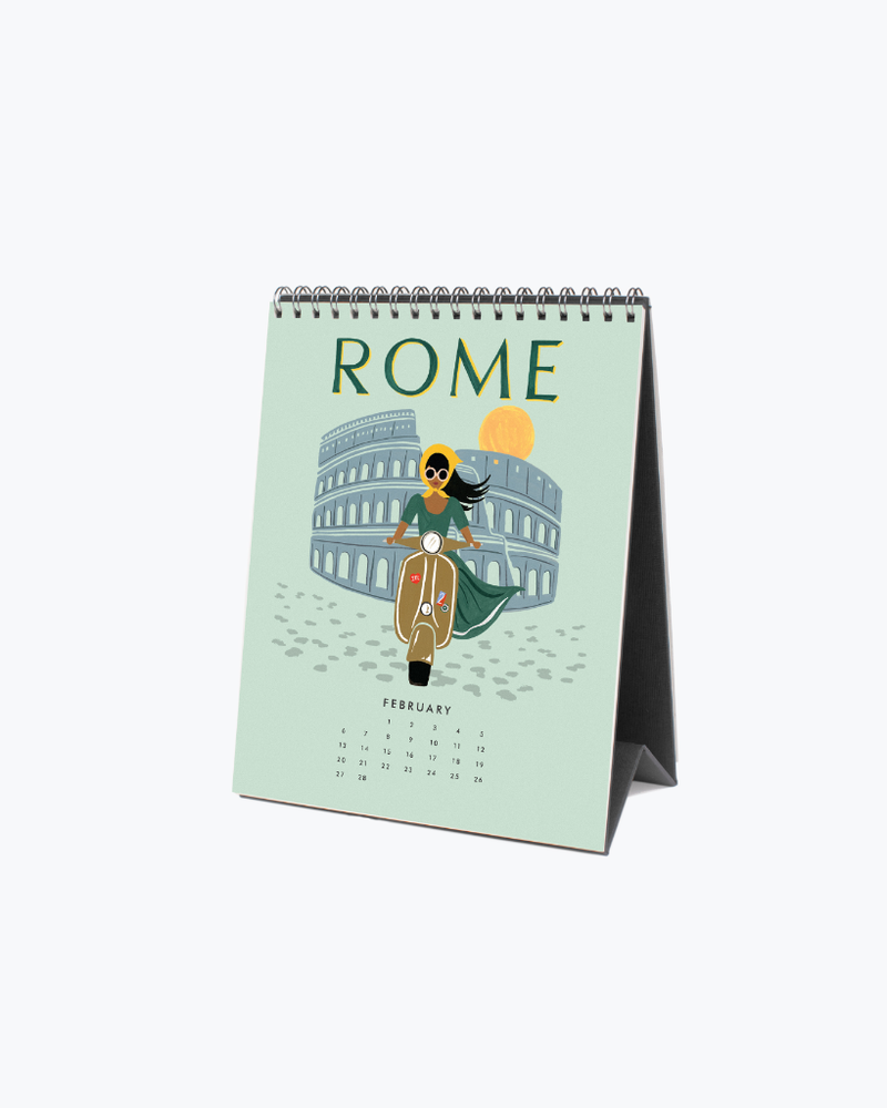 
                      
                        Desk Calendar 2022 - Explore The World
                      
                    