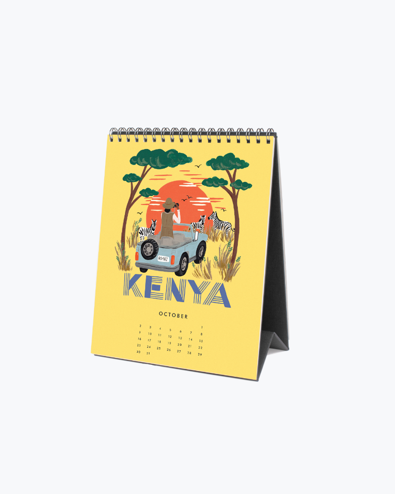 
                      
                        Desk Calendar 2022 - Explore The World
                      
                    