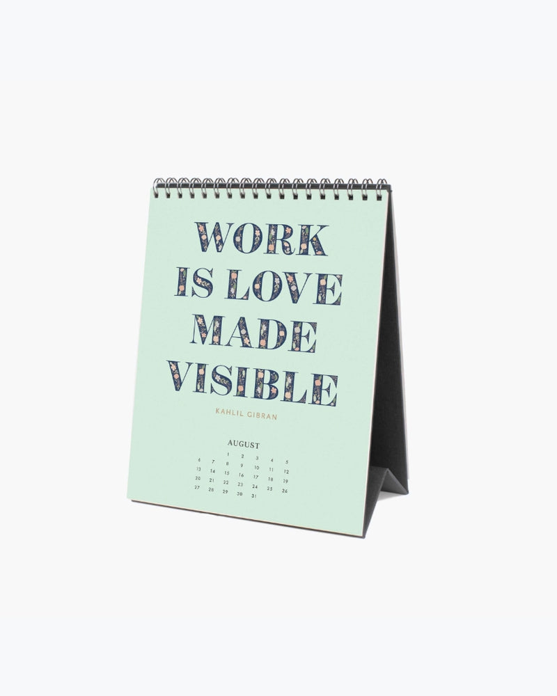 
                      
                        Desk Calendar 2023 - Inspirational Quote
                      
                    