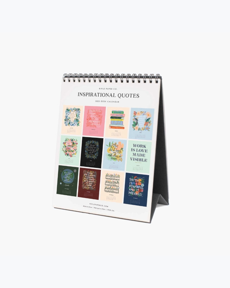 
                      
                        Desk Calendar 2023 - Inspirational Quote
                      
                    
