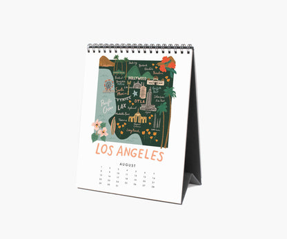Desk Calendar 2021 - City Maps