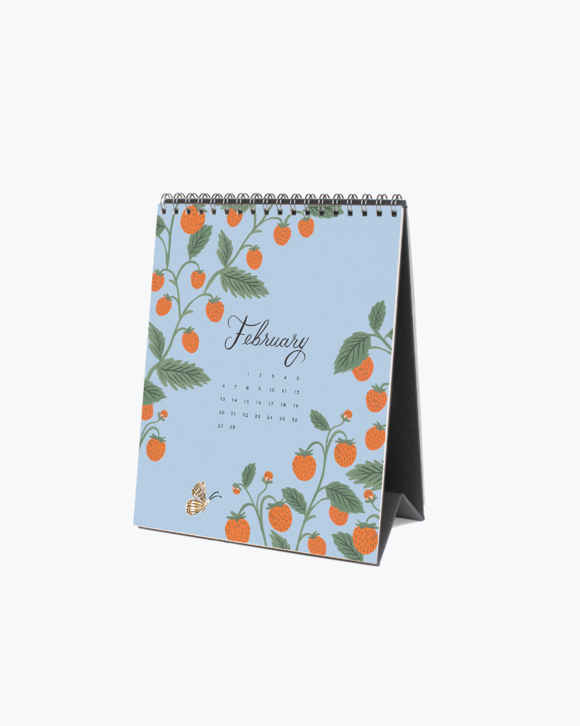 Desk Calendar 2022 - Wild Garden