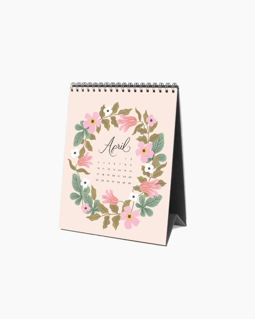 Desk Calendar 2022 - Wild Garden