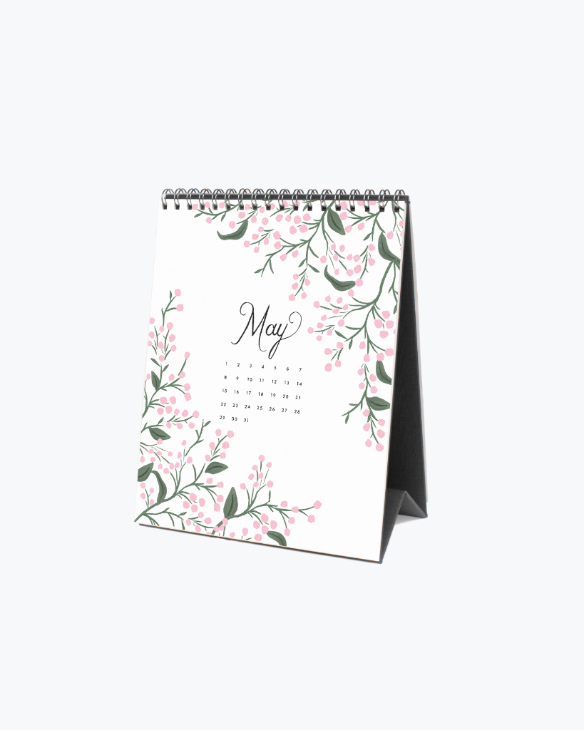 Desk Calendar 2022 - Wild Garden