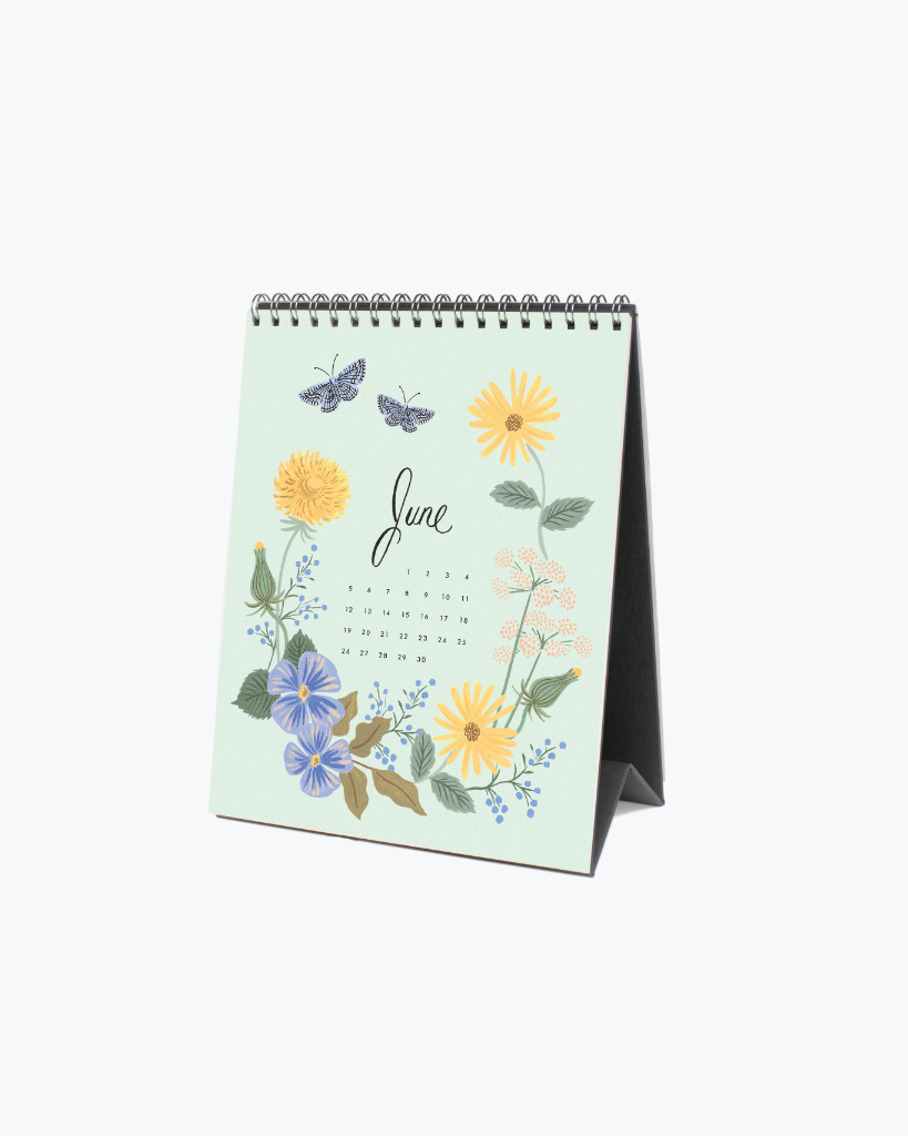 Desk Calendar 2022 - Wild Garden