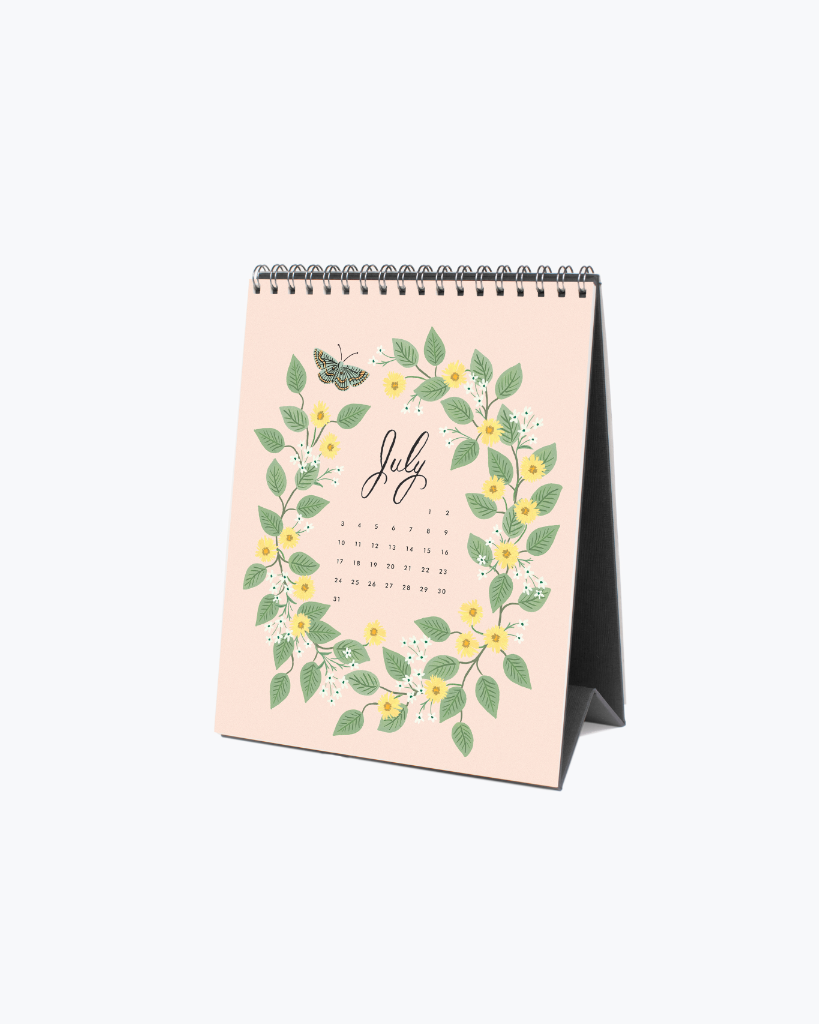 Desk Calendar 2022 - Wild Garden