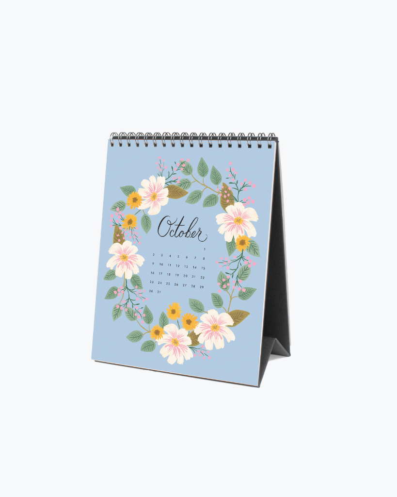 Desk Calendar 2022 - Wild Garden