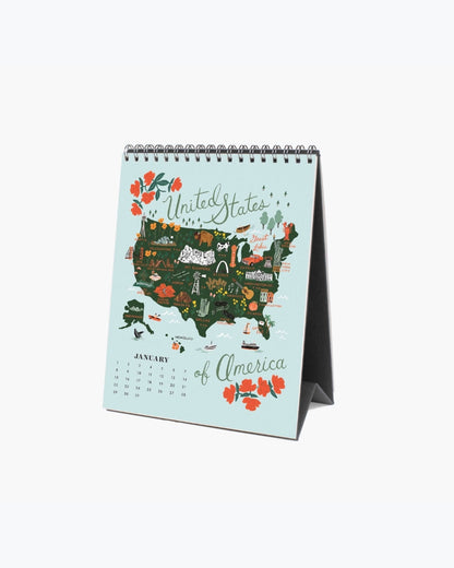 Desk Calendar 2023 - World Traveler