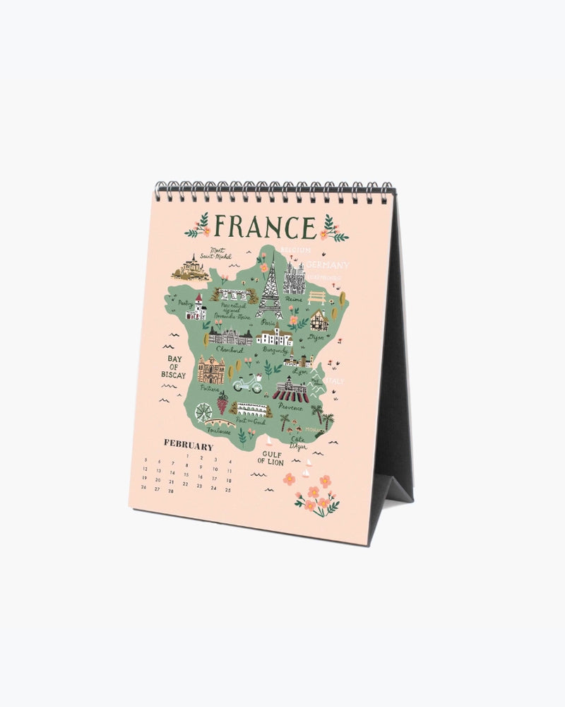 
                      
                        Desk Calendar 2023 - World Traveler
                      
                    