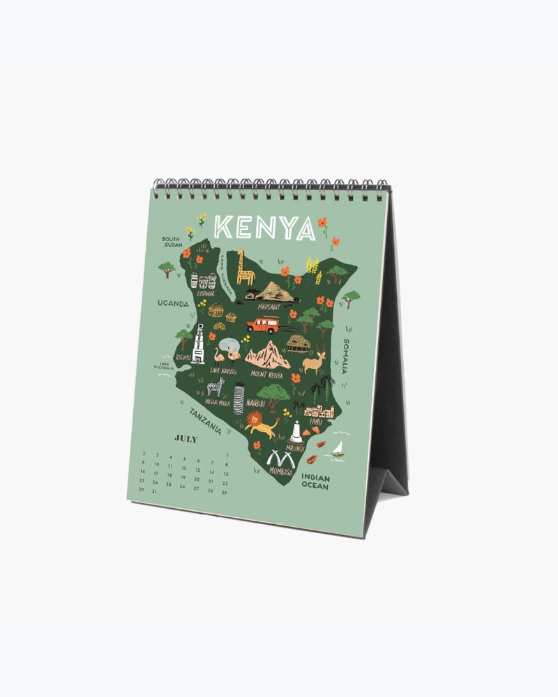 
                      
                        Desk Calendar 2023 - World Traveler
                      
                    