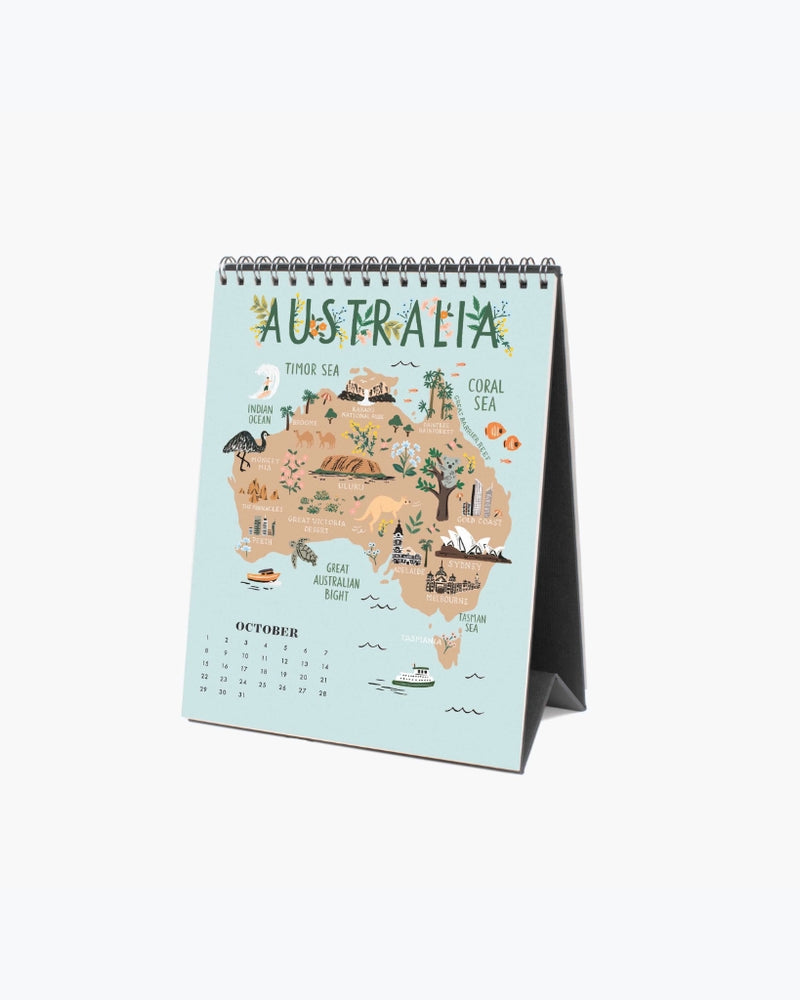 
                      
                        Desk Calendar 2023 - World Traveler
                      
                    