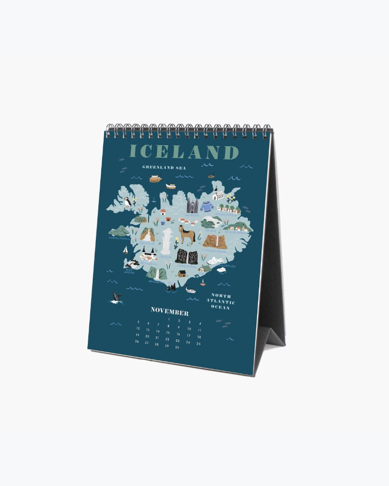 
                      
                        Desk Calendar 2023 - World Traveler
                      
                    