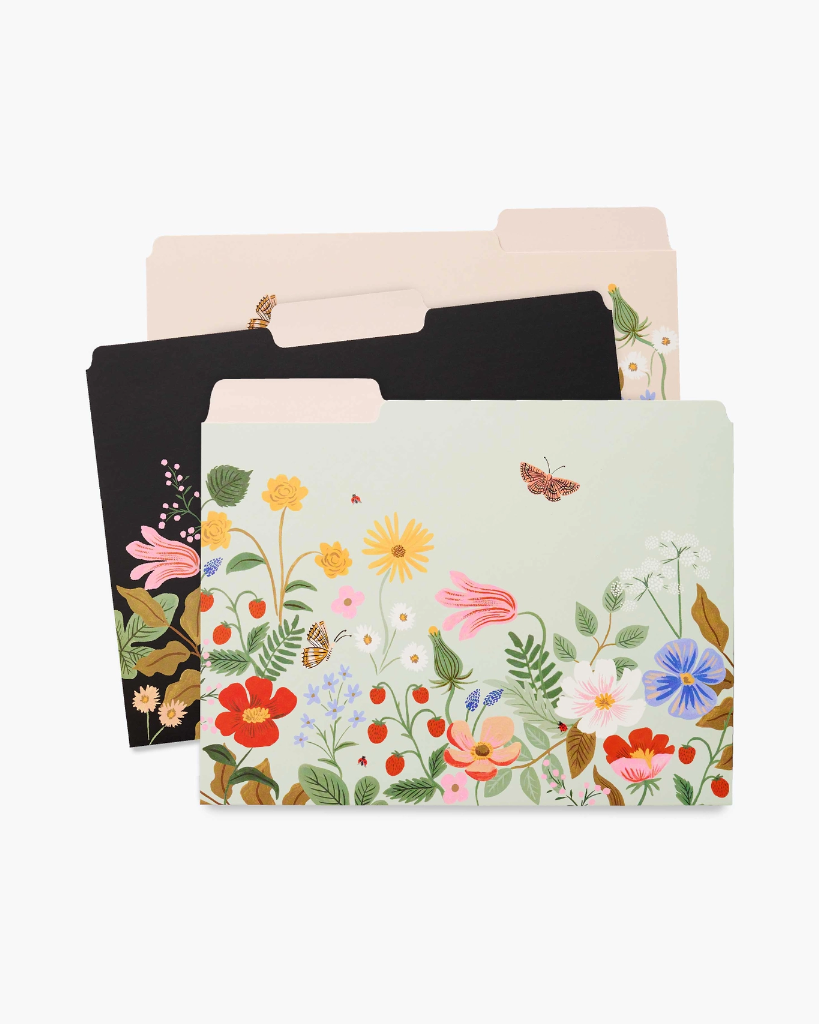 File Folder Set - Strawberry Fields [PRE ORDER]