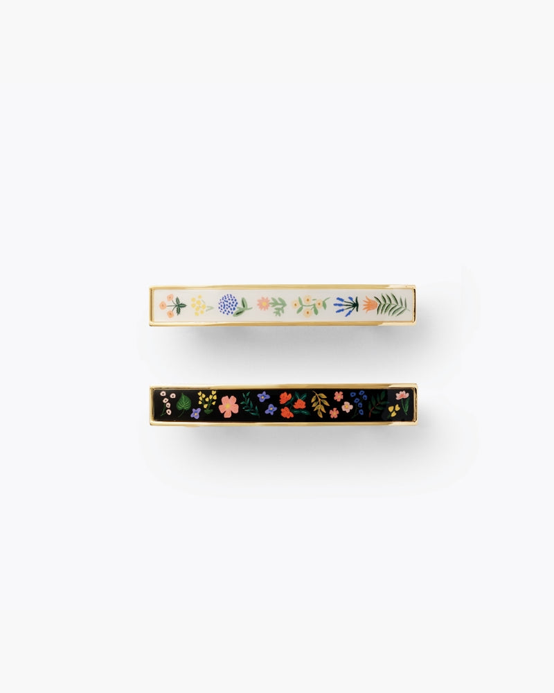 Enamel Hair Clip Set - Menagerie